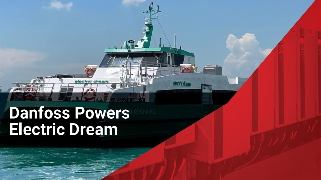 Singapore’s first pure electric ferry: Electric Dream
