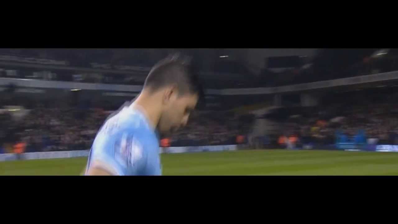 Sergio Agüero vs Tottenham Hotspur (A) 13/14 - HD 720p By KunAguero10i