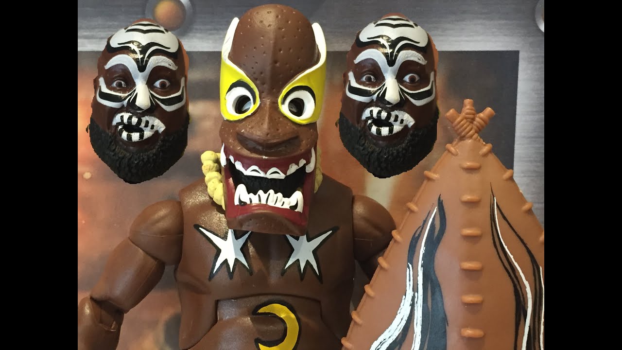 WWE Kamala Mattel Elite Legends Series wrestling figure review