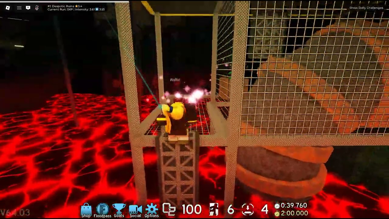 Flood escape 2 - Despotic ruins [Hard]