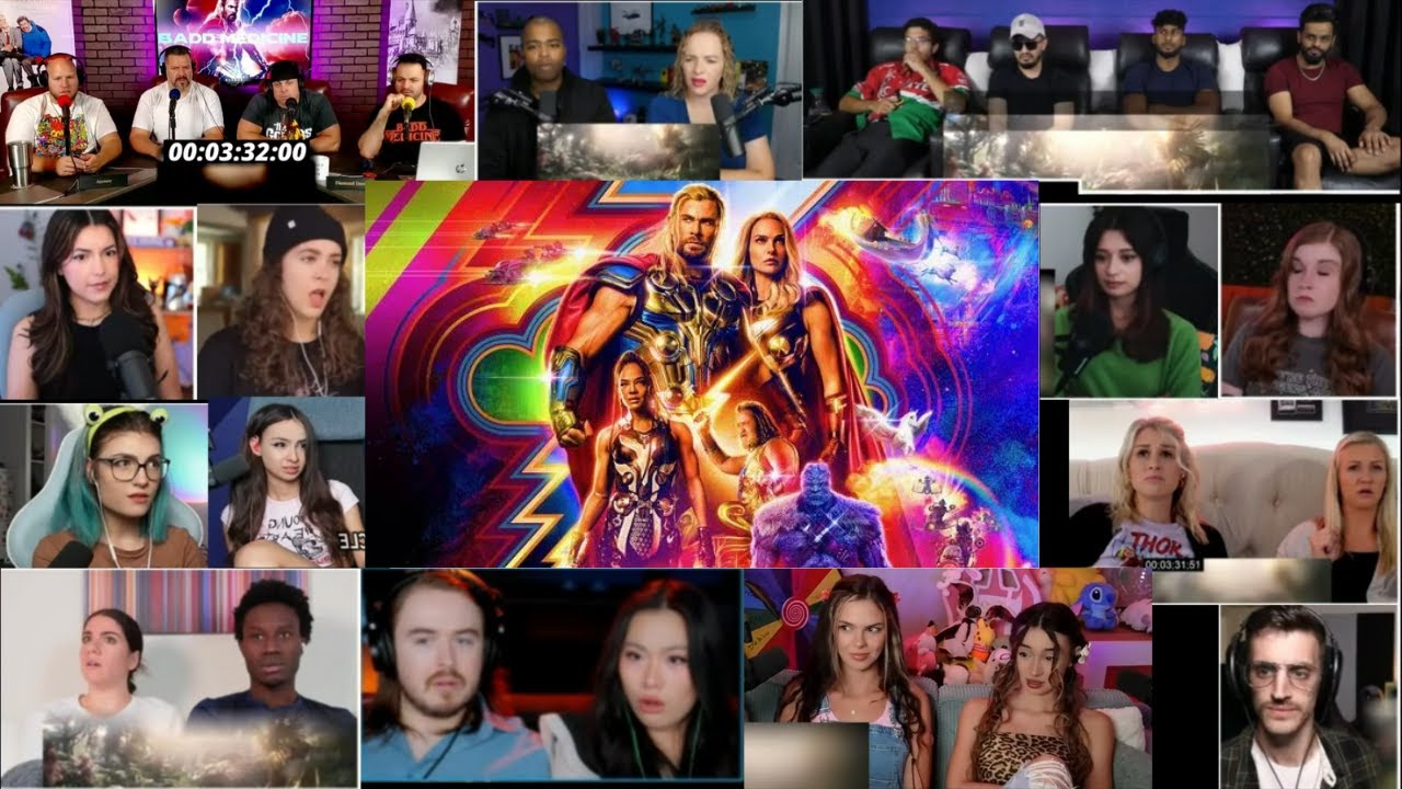 Thor  Love and Thunder reaction mashup