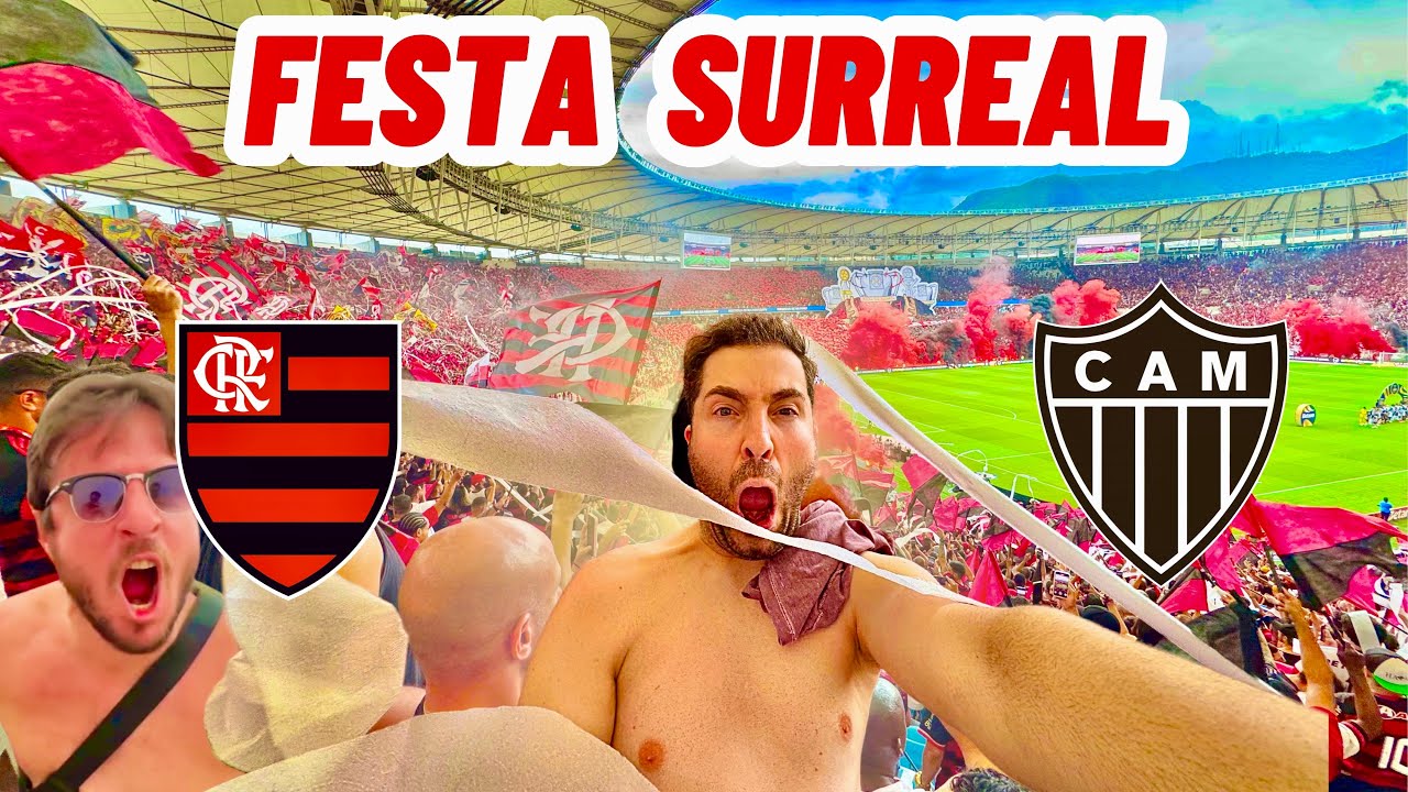 GABIGOL FEZ O MARACANÃ DESABAR CONTRA O GALO/ Flamengo 3 x 1 Atlético-MG