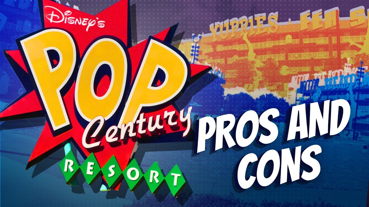 Disney World Pop Century Resort Review - COMPLETE Pros and Cons List