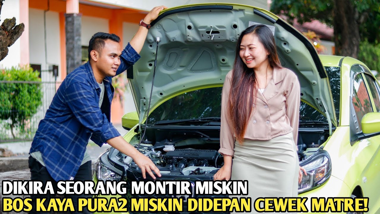 DIKIRA SEORANG MONTIR, KONGLOMERAT TERKAYA PURA-PURA MISKIN DIDEPAN CEWEK MATRE INI! SAAT TAU...
