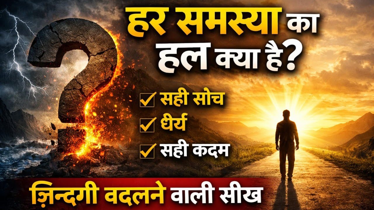 हर समस्या का हल क्या है? | Life Changing Motivational Speech | Real Speaking