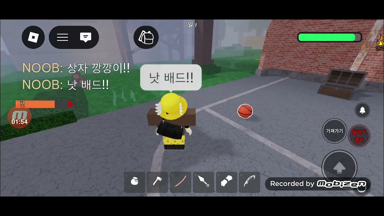 누브에 첫 로블 영상!!