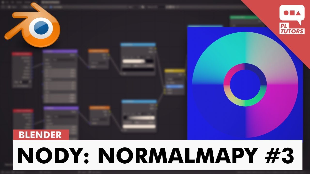 Nody: Normalmapy w praktyce #3 - Blender 2.81