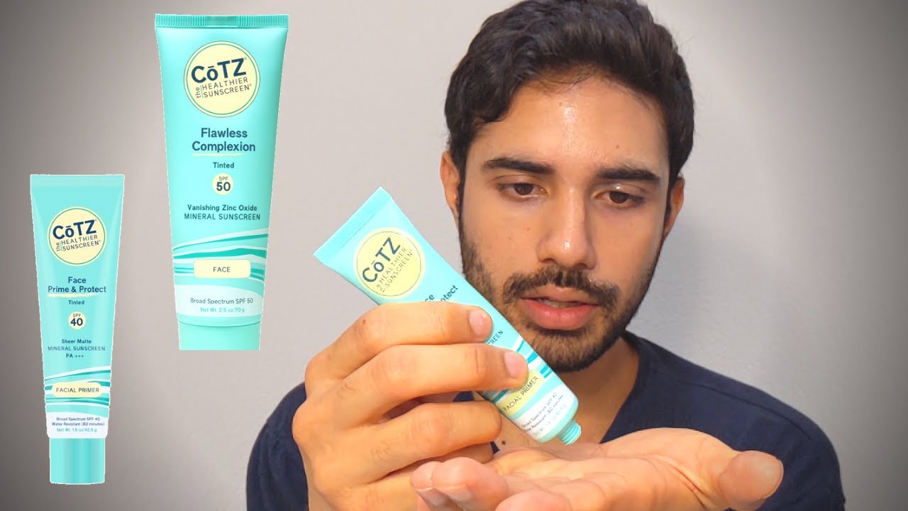 Cotz SPF Primer vs Flawless Complexion Tinted Sunscreen Review for Brown Skin Darker Skin Tones