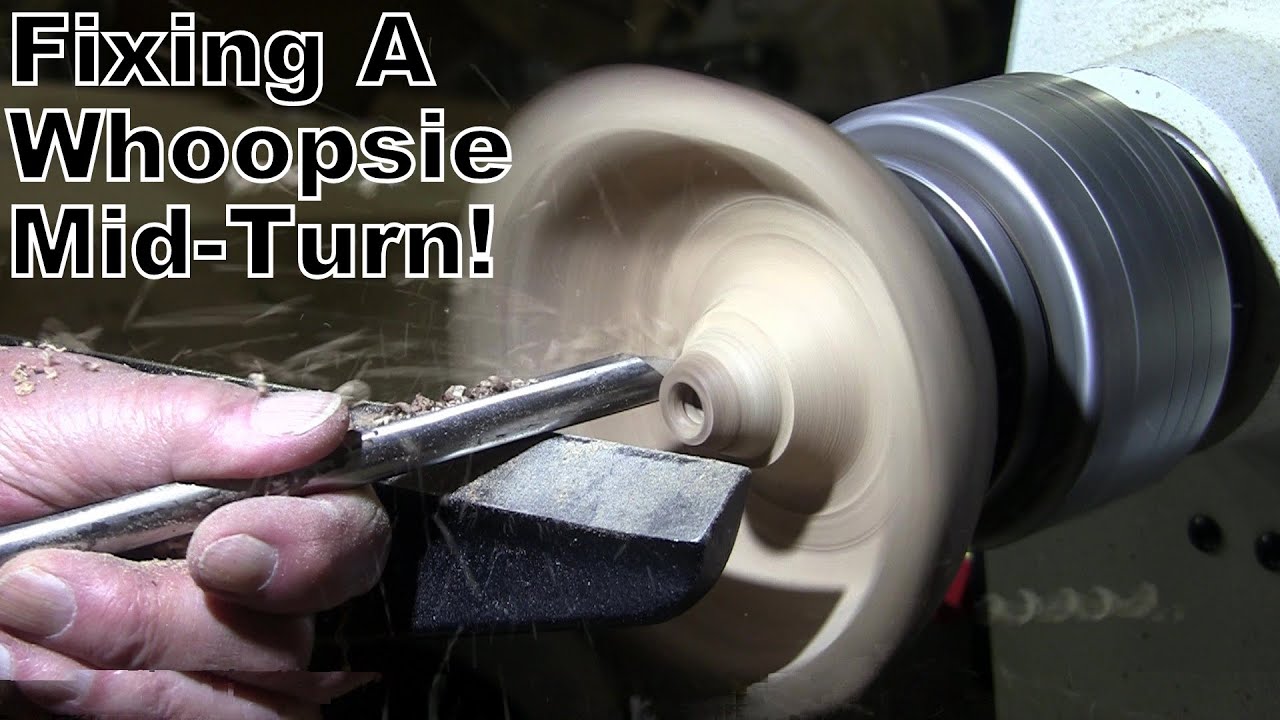 Crude, Primitive & Simple But, Quick and Easy! - Wood Turning