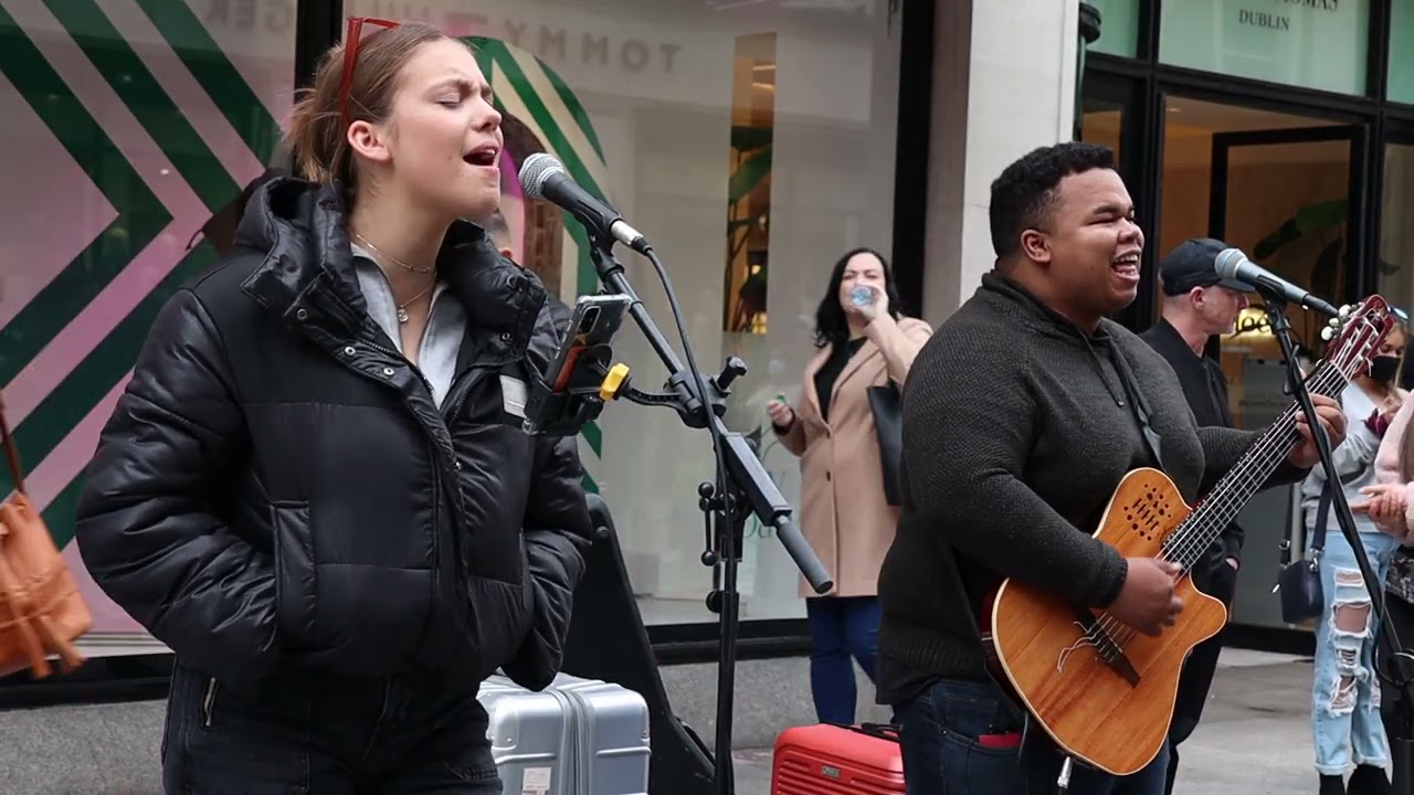 SEPTEMBER by EARTH, WIND & FIRE | Fabulous Fabio & Allie sherlock | Public Acoustic Cover