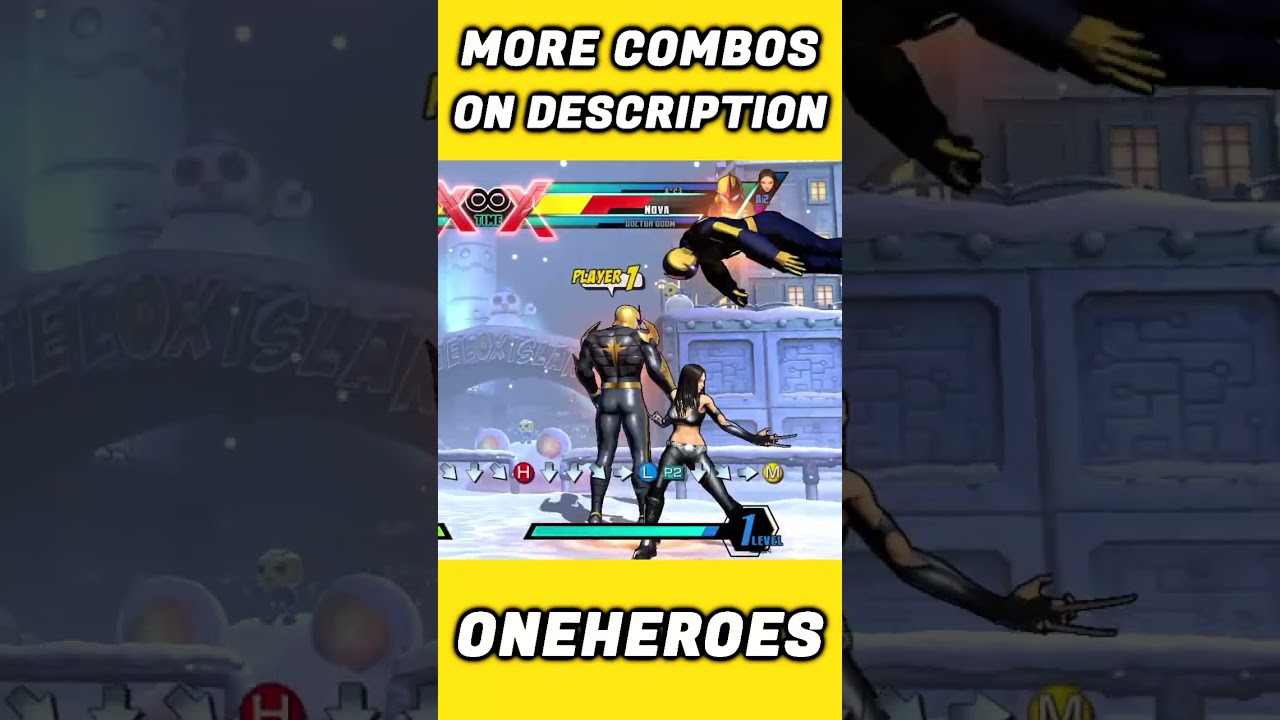 ␥X-23 COMBO FEAT.NOVA/DOCTOR DOOM!☀️🤖 