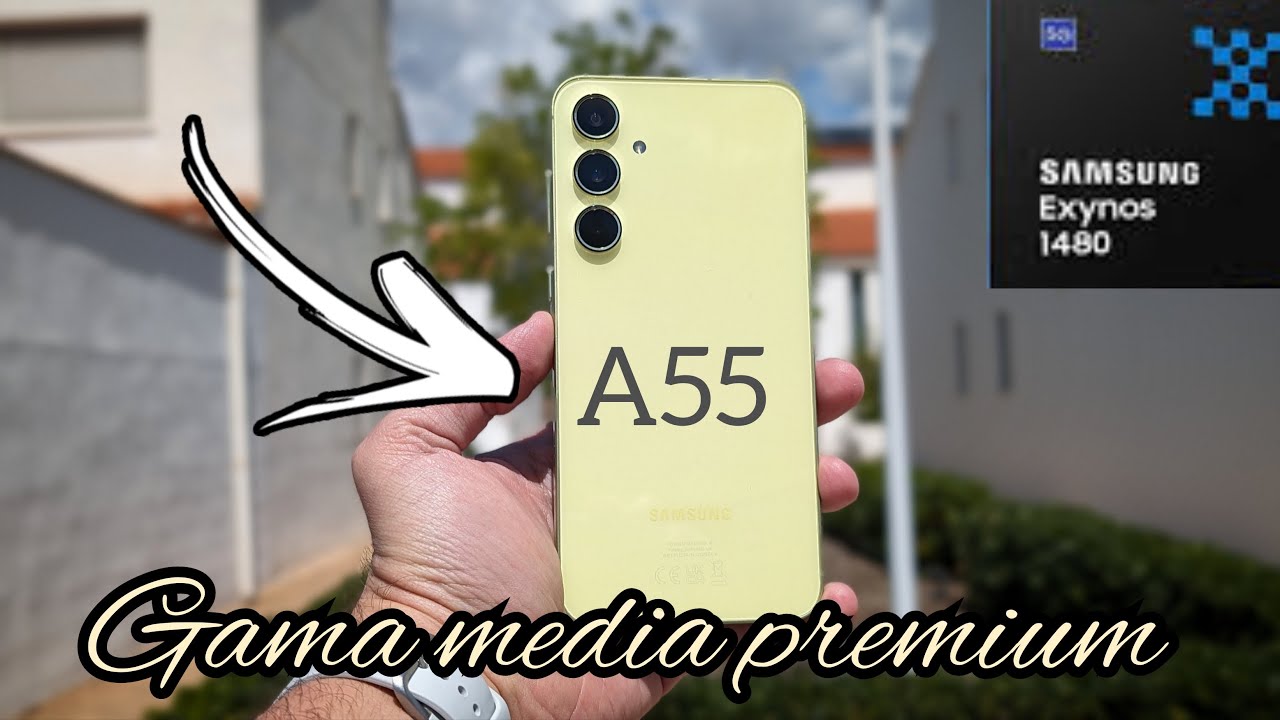 Samsung Galaxy A55 5G Lemon ! Unboxing y primeras pruebas en Español🤨
