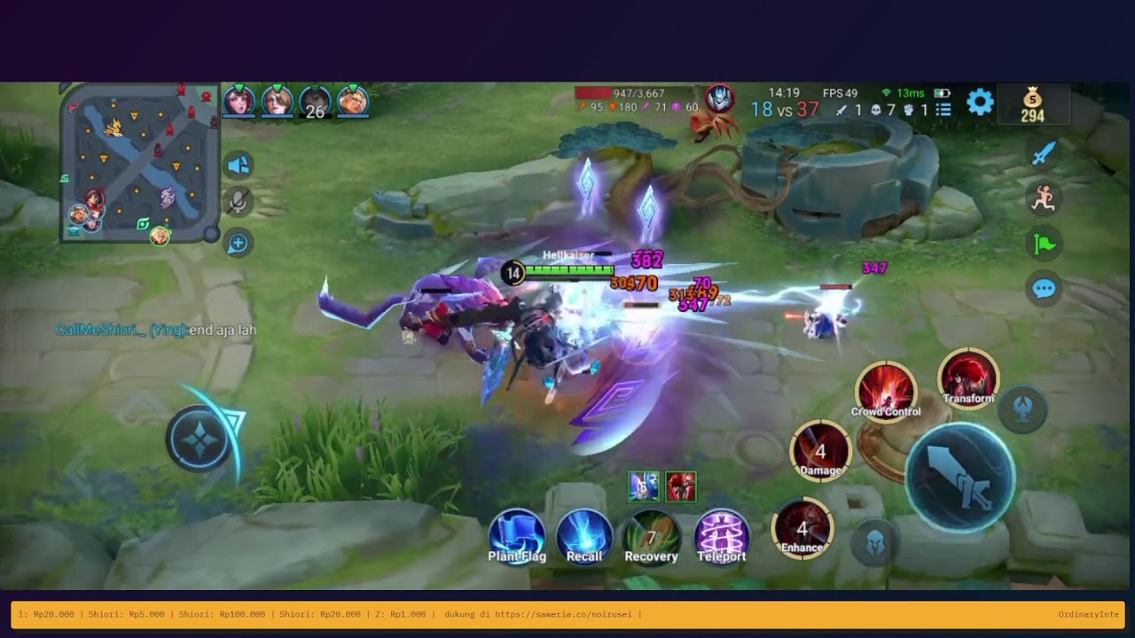 Ngepush Tipis2 | Honor Of Kings