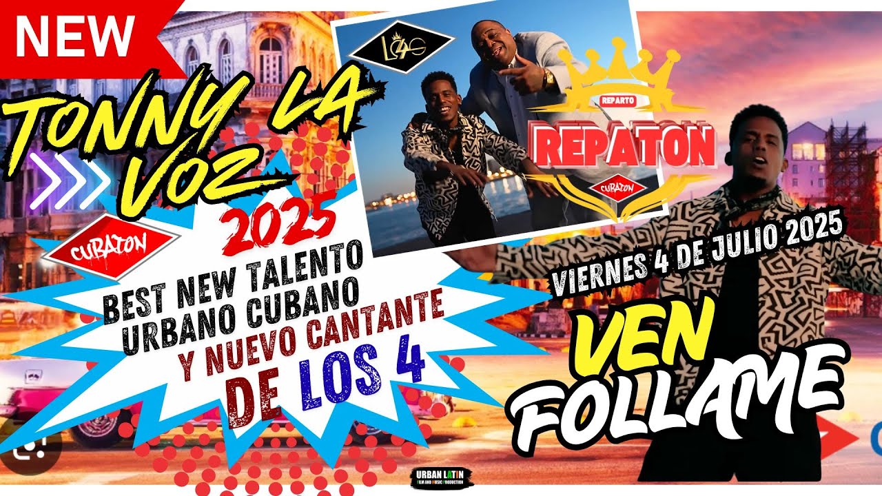 VEN FO11 AME - TONNY LA VOZ (Talento 2025 URBANO CUBANO, nuevo Cantante de LOS 4) #repartocubano