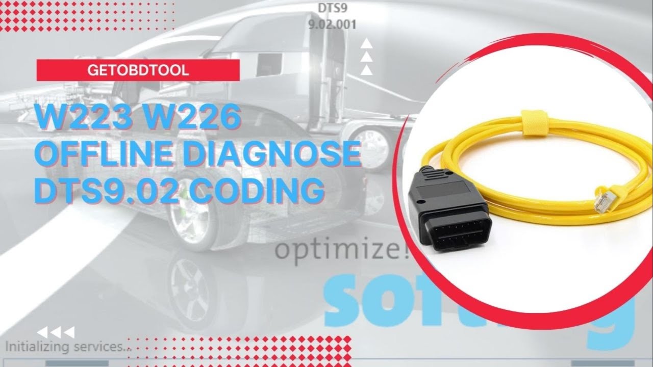 How to Diagnose and Coding W223 EZS with Enet Cable and DTS9.02
