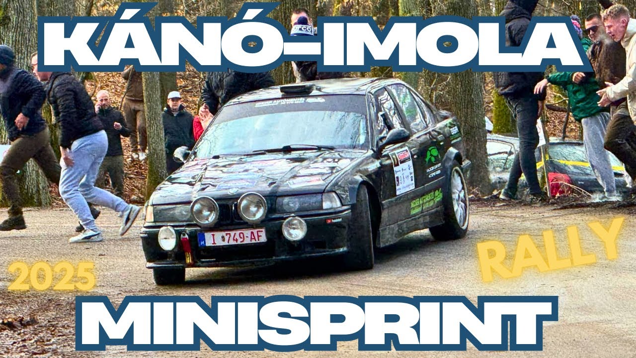 KÁNÓ-IMOLA RALLY | DOBÓGÓRA KELLETT ÁLLNI, a FENÉBE IS ! | MRC Minisprint