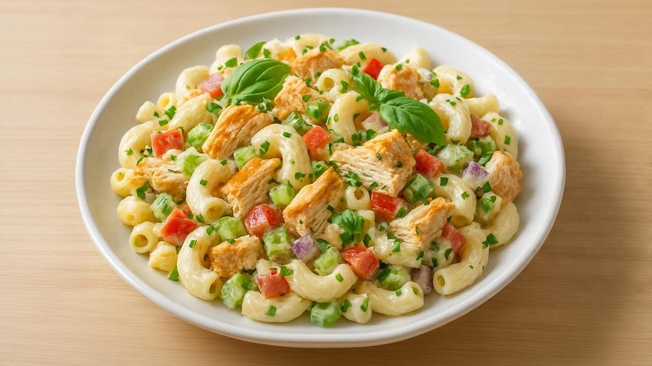 Chicken Pasta Hot And Cold Salad