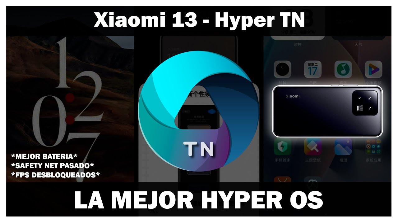 Xiaomi 13 - Hyper TN LLEGO ! ROM GAMER MEJOR QUE LA ORIGINAL X10000
