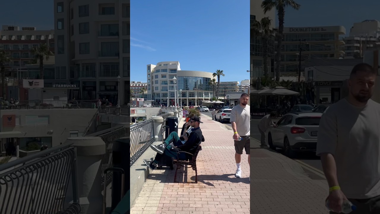 Walking around St Paul&rsquo;s bay morning walk #walkingtour #travel #malta