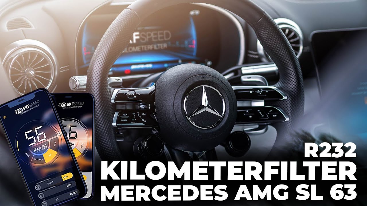 Mercedes AMG SL R232 2023 Odometer Blocker by Superkilometerfilter