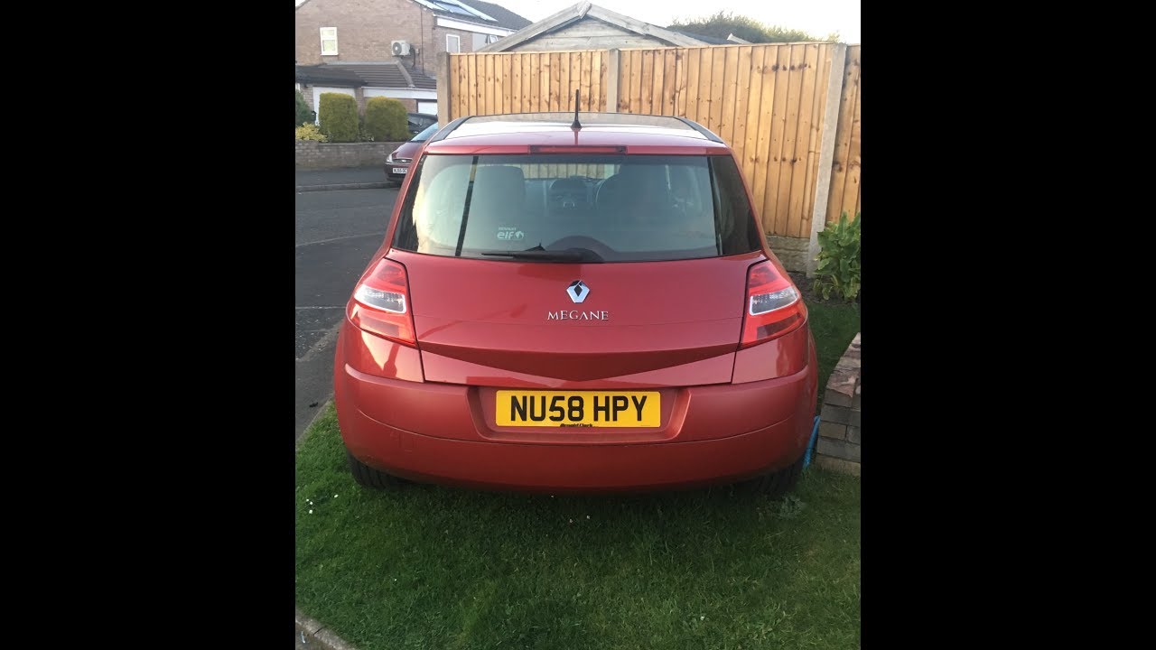 Fixing the sunroof on the megane