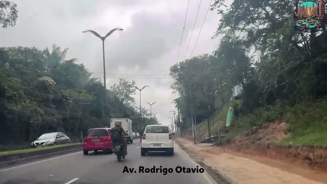 Passeio por Manaus/AM  - Av Rodrigo Otavio #4k