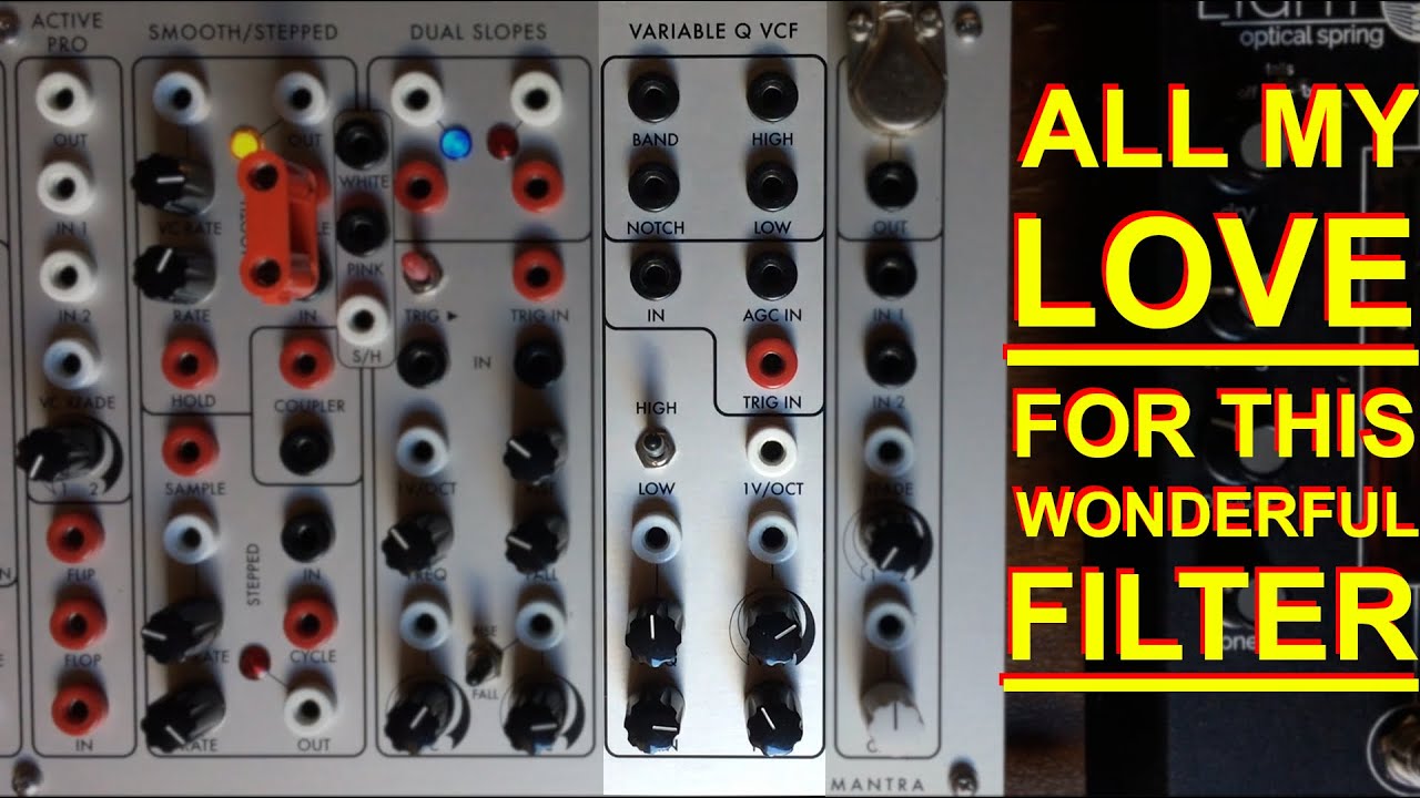 Maybe my favorite filter - a deep dive in the Serge VCFQ by Random*Source