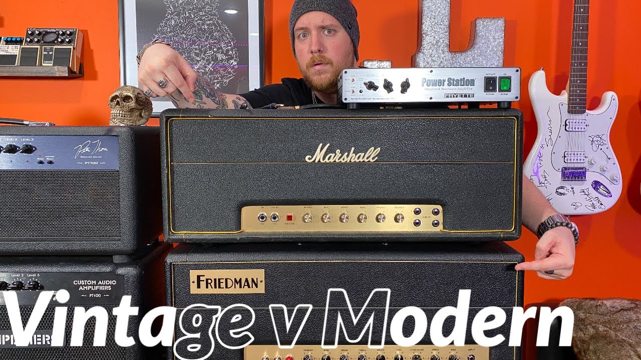 VINTAGE MARSHALL PLEXI vs FRIEDMAN BE-100 | Amp Shootout Vol. 1