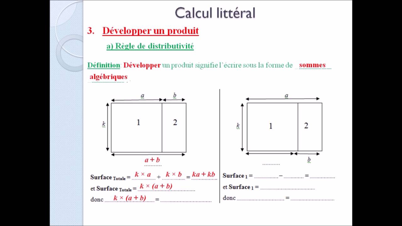 simple distributivit&eacute;