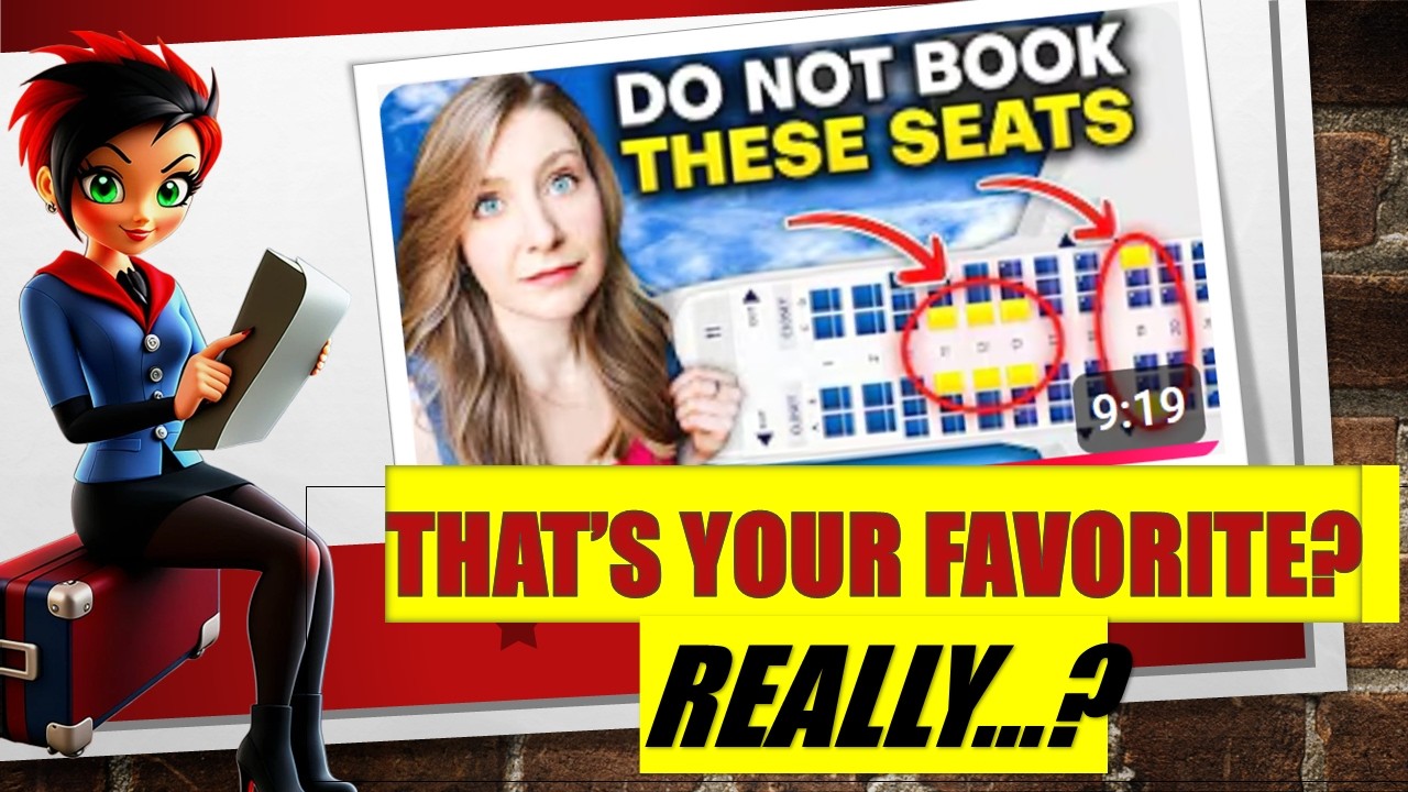 Flight Attendant REACTS to Portable Professional: Best and Worst Airplane Seats REVEALED!
