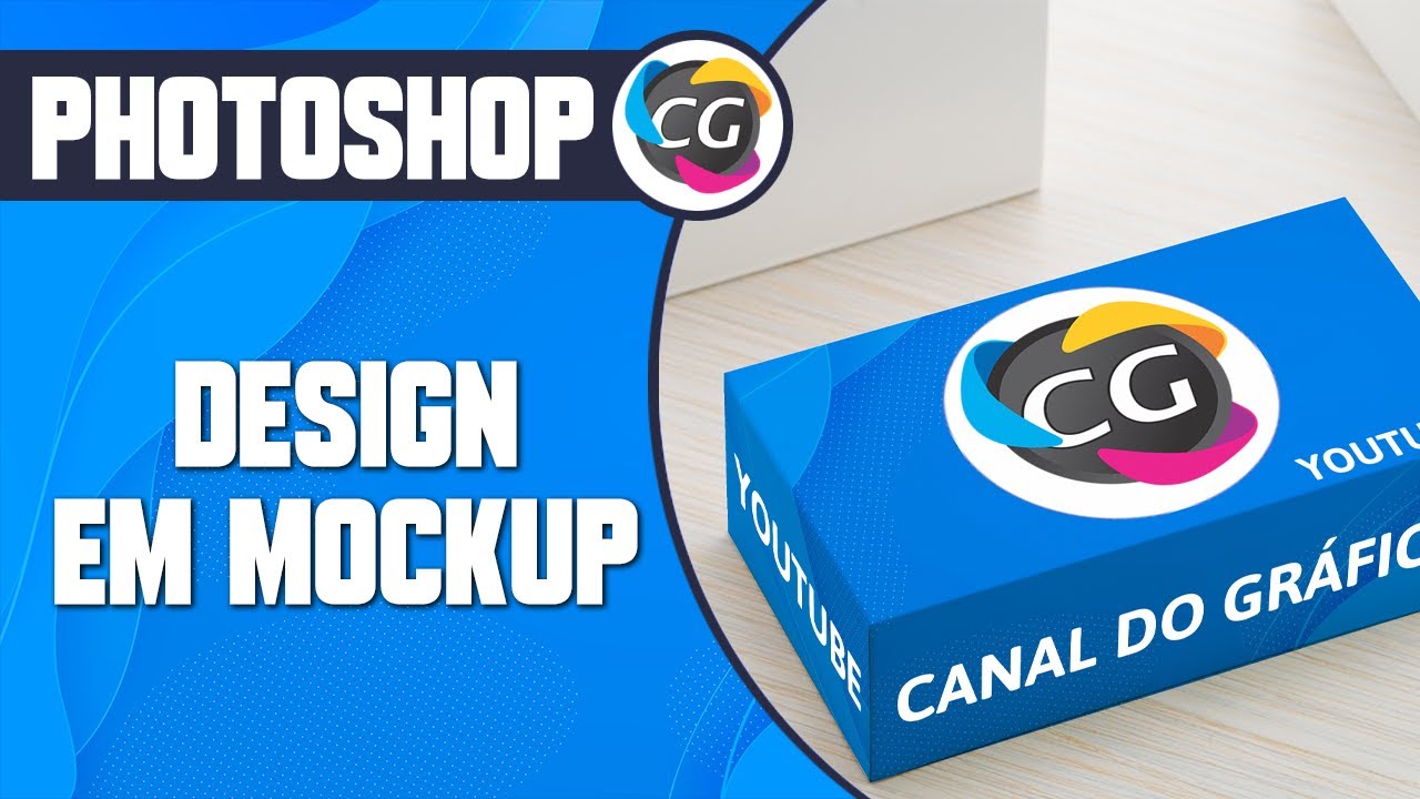 Photoshop - Aplicar Design em Mockup de Caixa