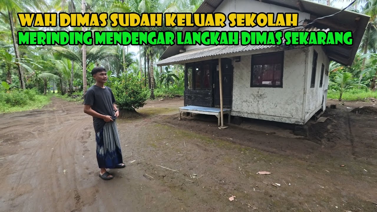 Setelah Sekian Lama...Akhirnya Saya Silaturahmi Kepada Dimas. Wah Cita Citanya Setinggi Langit.