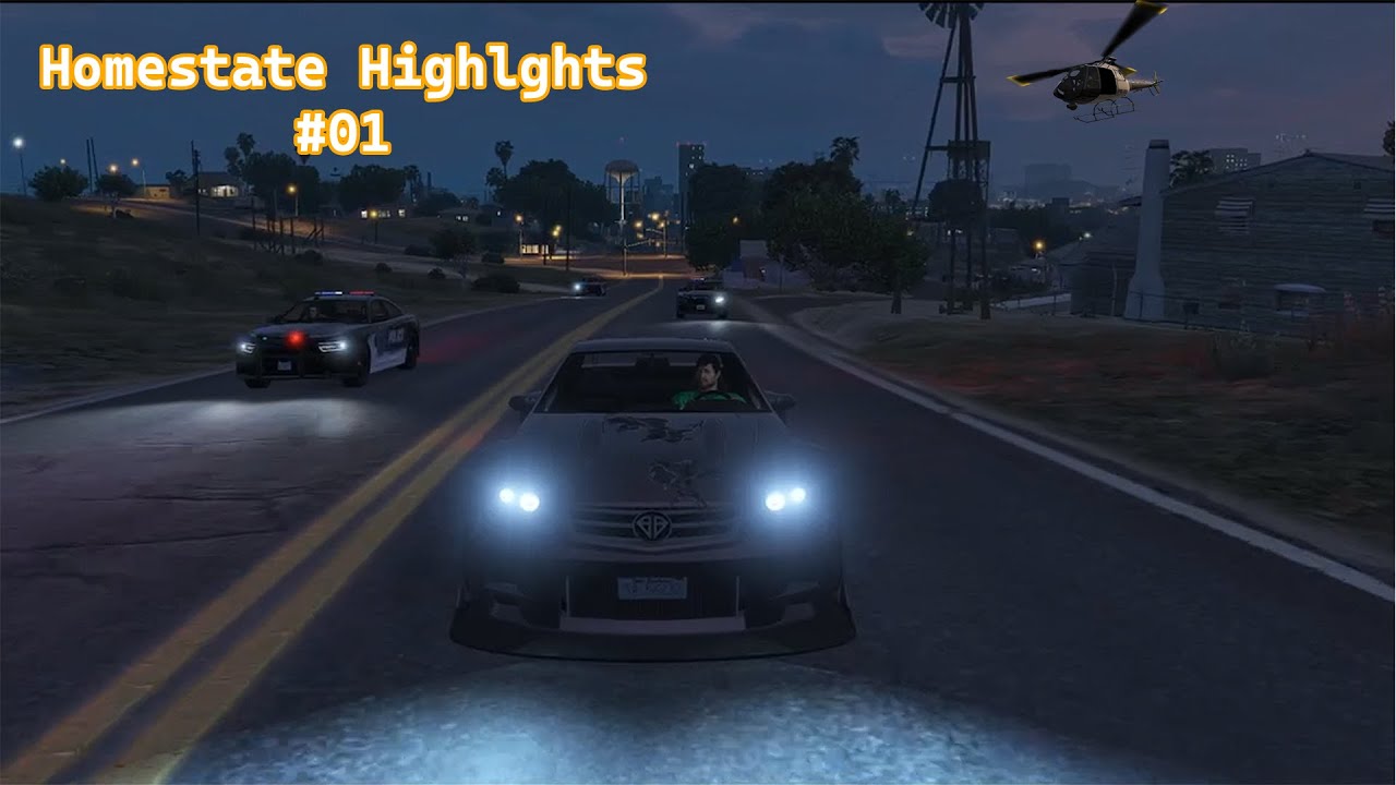 [Homestate] GTA RP Highlights #01 😂😂 | MineJonny