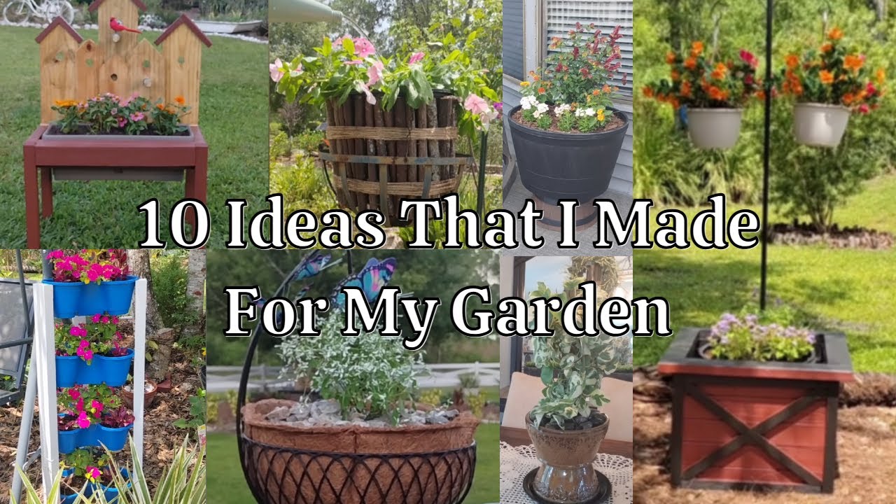10 Beautiful Ideas For Your Garden