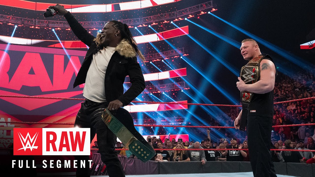 FULL SEGMENT: R-Truth confronts Brock Lesnar: Raw, Jan. 13, 2020