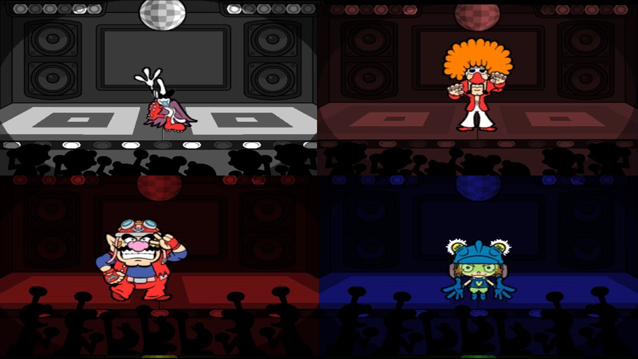 WarioWare, Inc.: Mega Party Game$! - Every Character Dance In Survival Fever