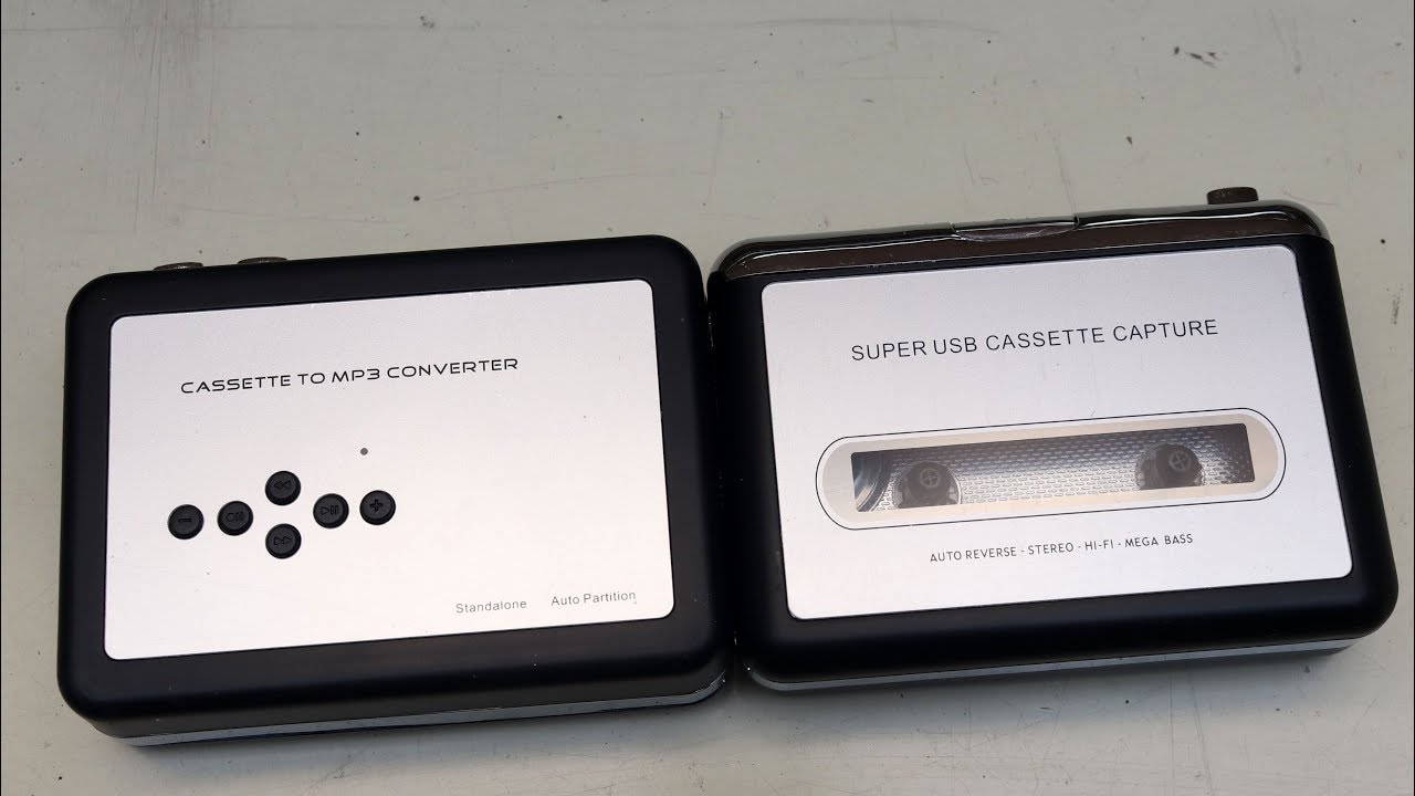 Testing Two Cassette Tape to USB MP3 Converter/ Capture Devices (ezcap231 & Reliance)