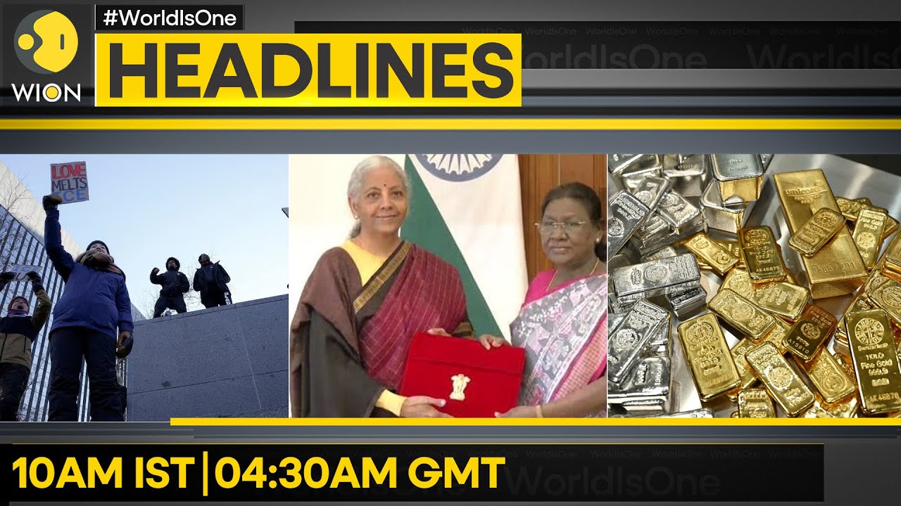 Budget 2026: Sitharaman To Table India's Budget |  Iraq Unveils Underground Missile City | HEADLINES