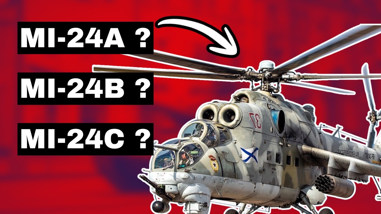 Every MI-24 ' HIND ' Attack Helicopter Variant Explained