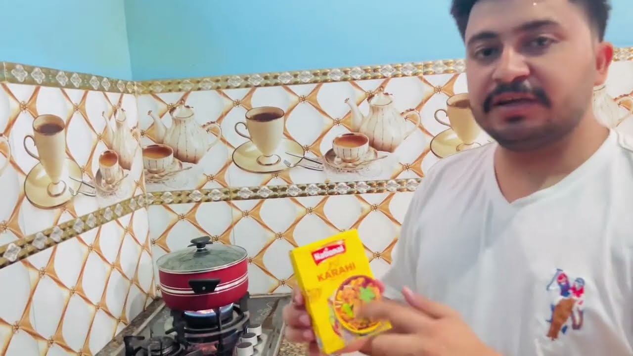 Red Chicken Karahai Recipe ​⁠| Muzafar Rafi