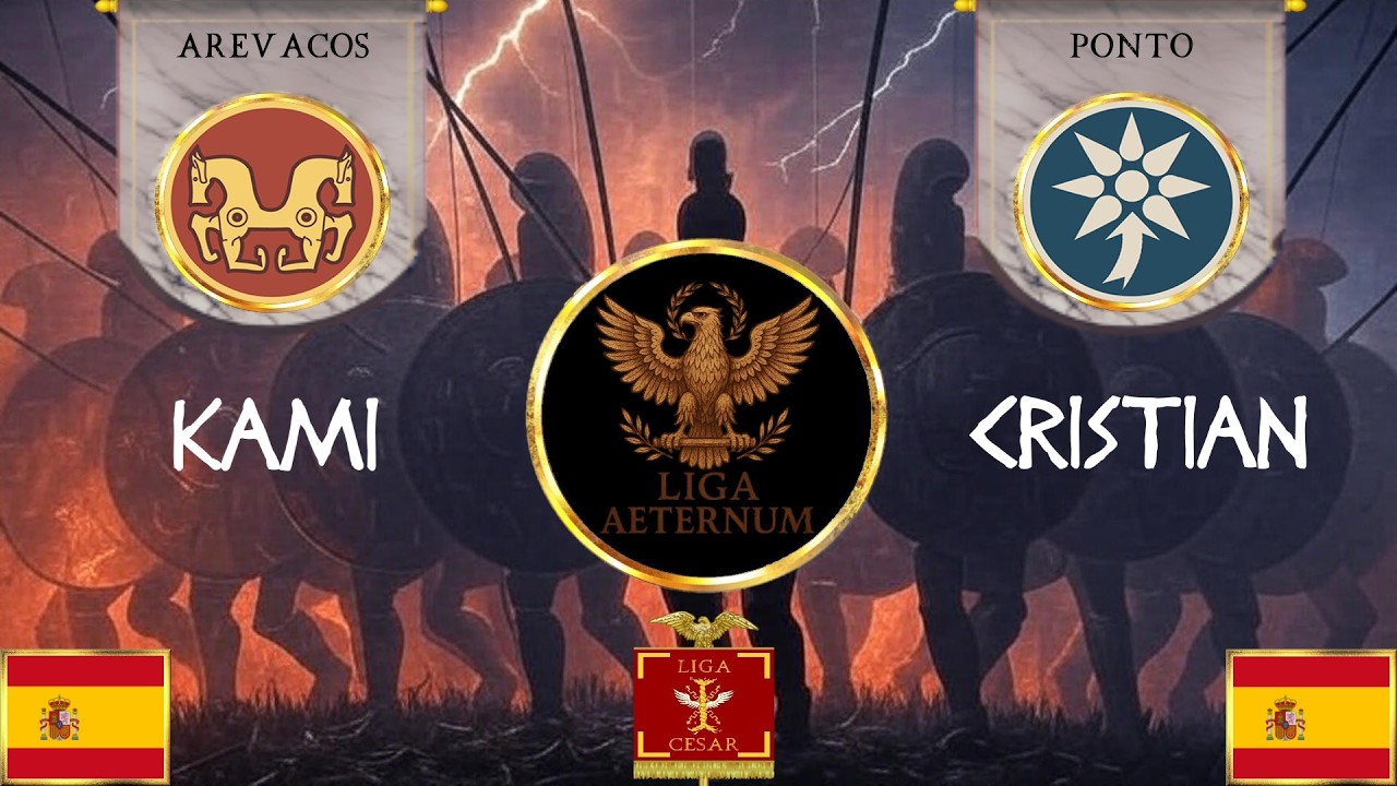 LIGA CESAR RONDA 8 : KAMI (Arevacos) VS CRISTIAN (Ponto)