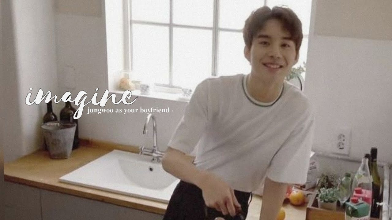 imagine; jungwoo as your boyfriend.