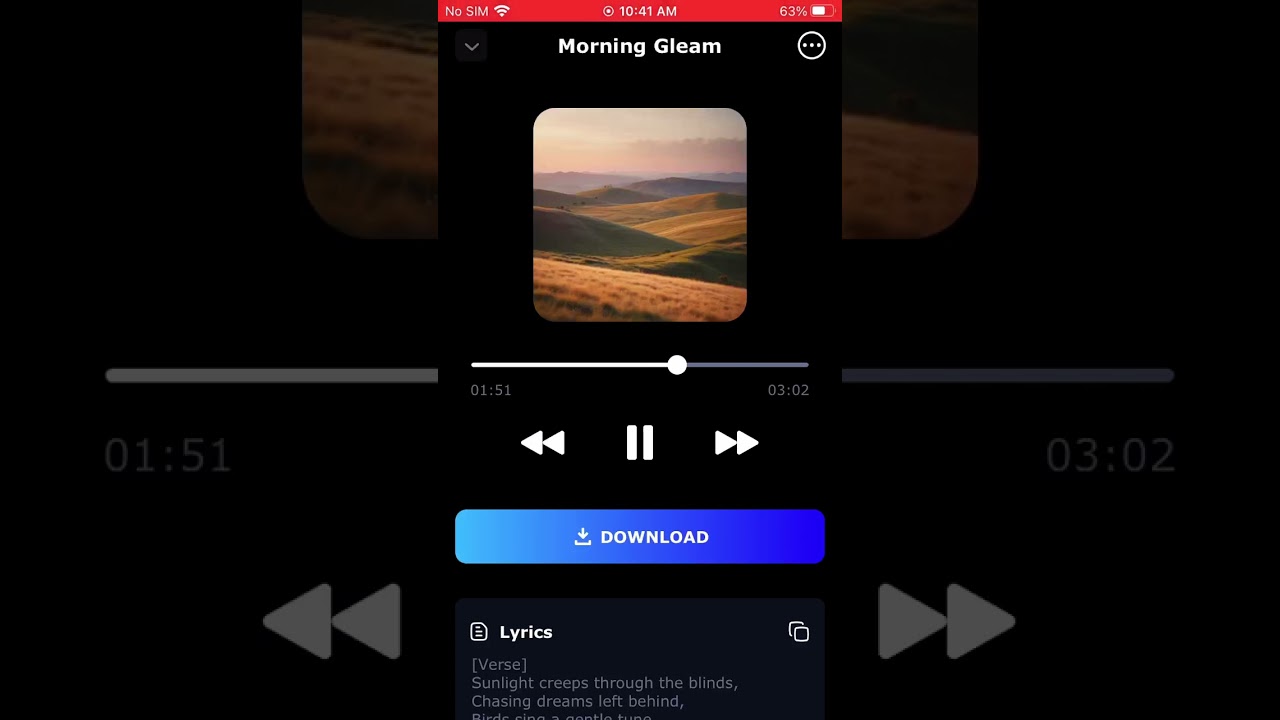 Morning Gleam (AI Song)