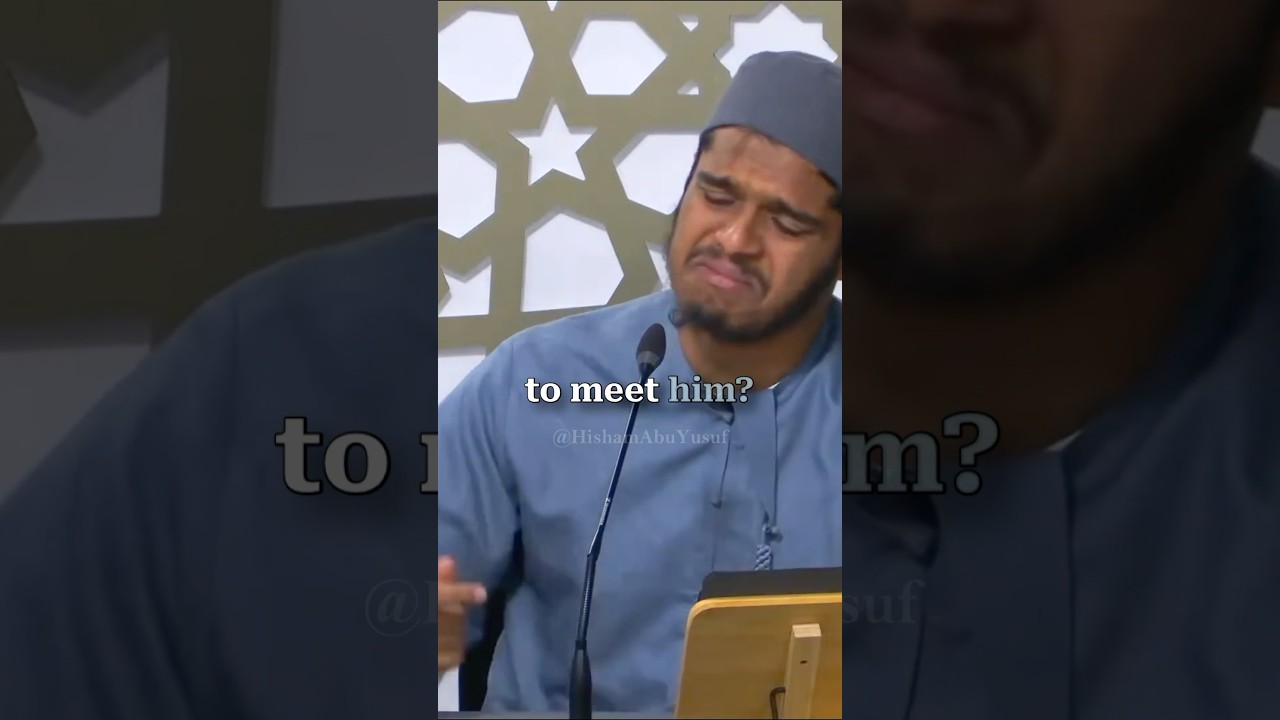 Аллах любит встречаться с тобой. 🫀😢| #hishamabuyusuf #islamicshorts #напоминание #аллах #эмоциона...