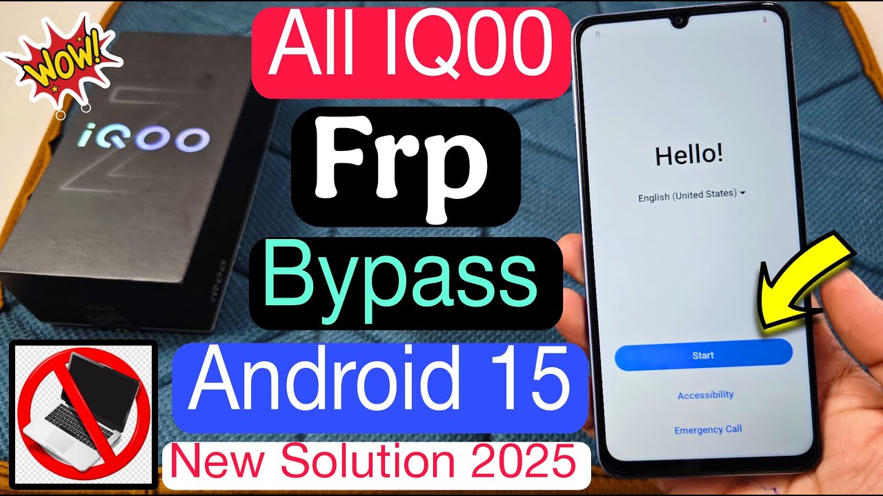 Game Over ' All IQ00 Frp Unlock Android 15 New Method ? All IQ Google Account Bypass Without Pc 2025