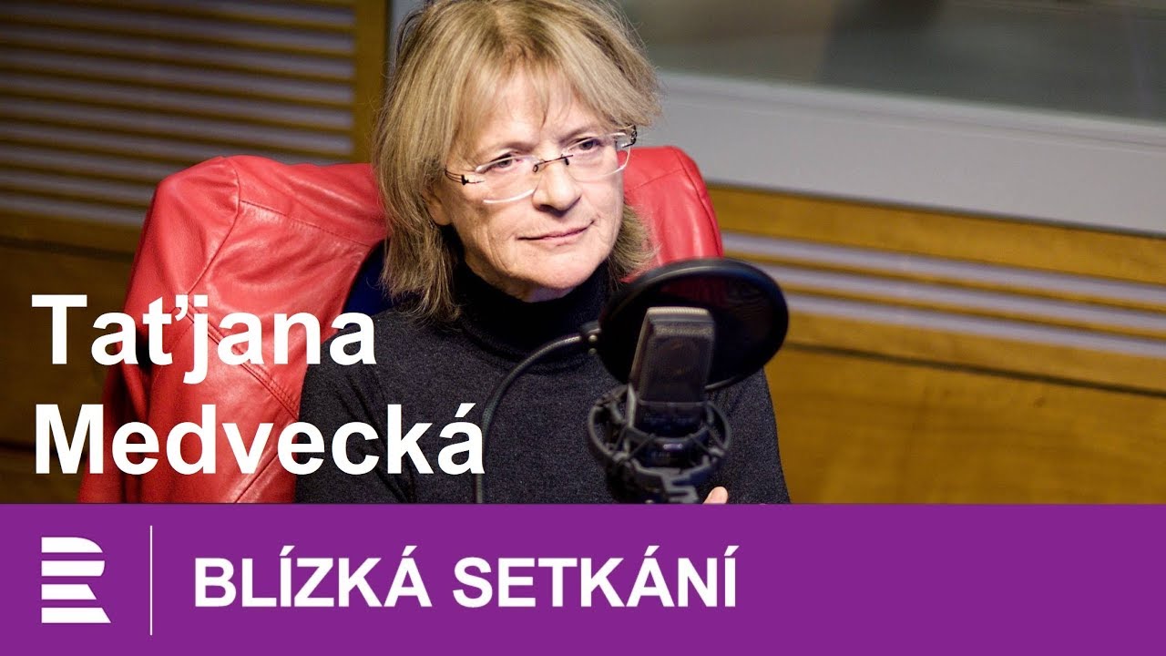 Taťjana Medveck&aacute;: Jsem Vltavou křtěn&aacute; a jsem na to py&scaron;n&aacute;