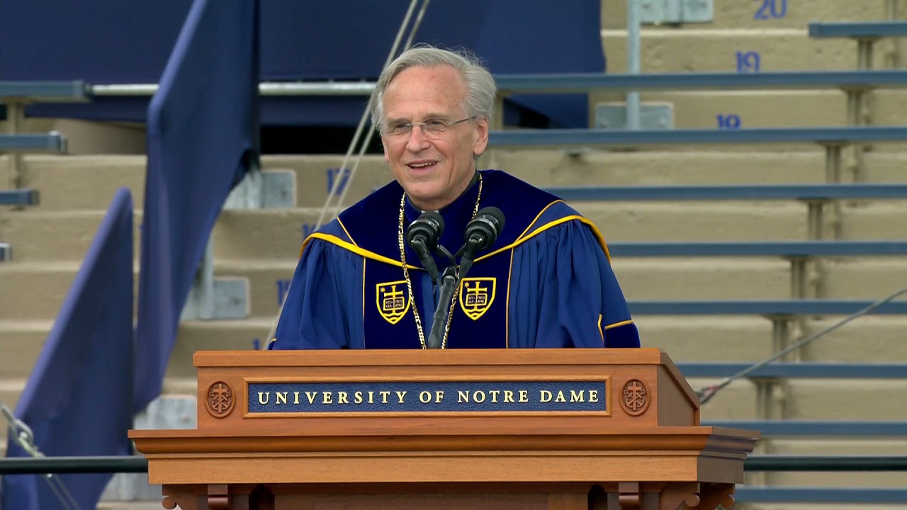 Notre Dame Commencement 2021: Charge to the Graduate School