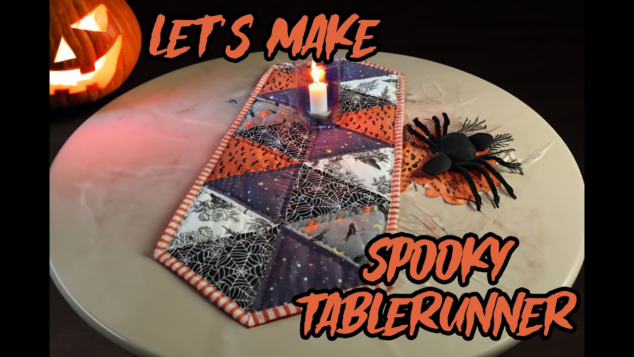 Let's Make: Halloween Table Runner