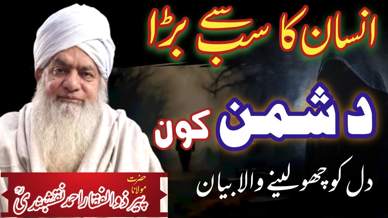 Peer Zulfiqar Ahmad Naqshbandi | Insan Ka Bara Dushman Kon | Heart Touching Bayan