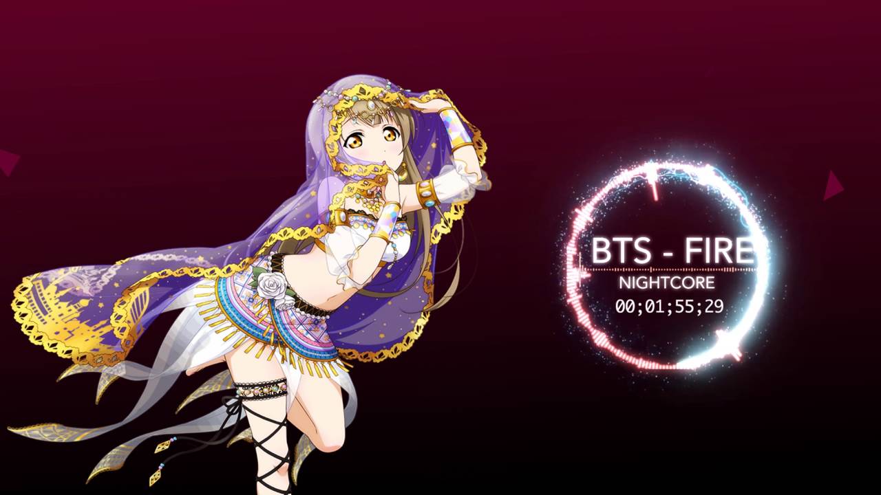Nightcore - BTS - Fire